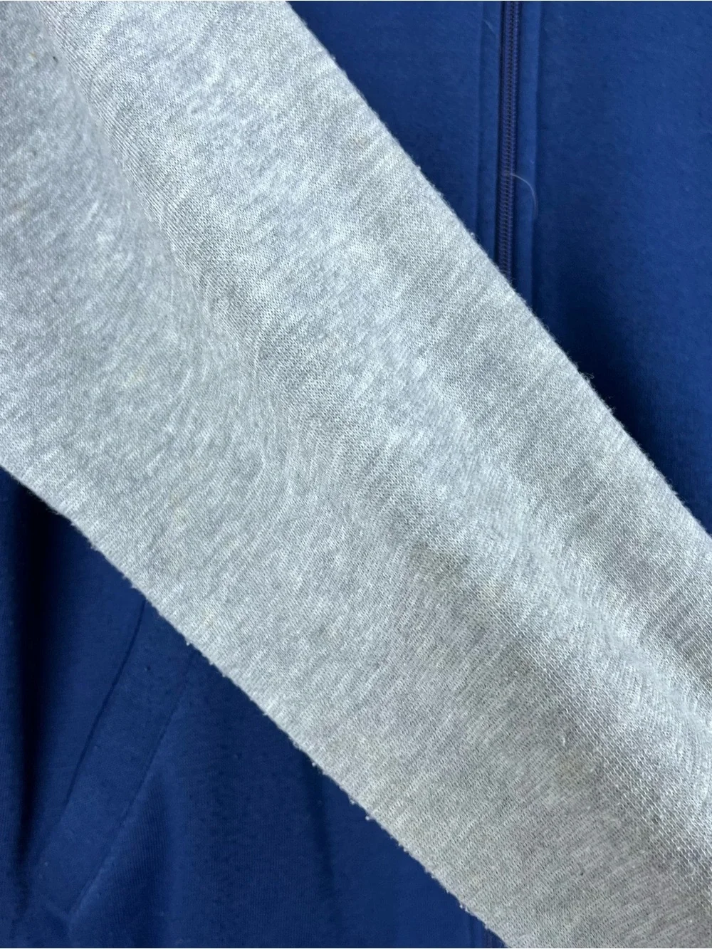 Nike Blue Tag Vintage 80s 2 Piece Tracksuit Set Size Small Mens Navy Gray - Picture 9 of 15